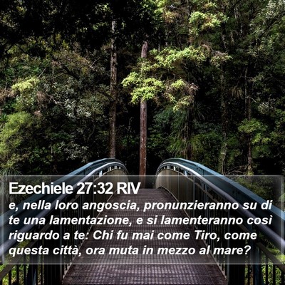 Ezechiele 27:32 RIV Bible Verse Image