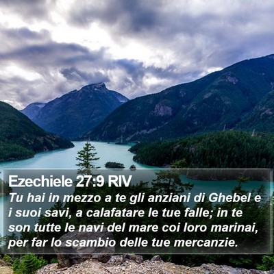Ezechiele 27:9 RIV Bible Verse Image