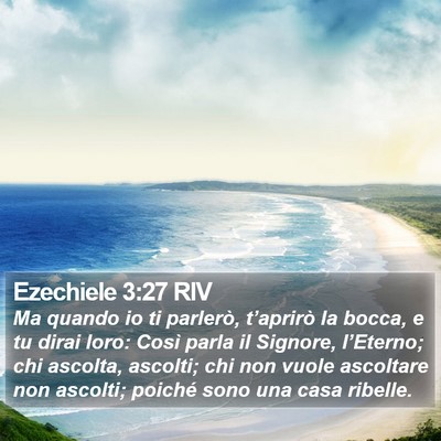 Ezechiele 3:27 RIV Bible Verse Image