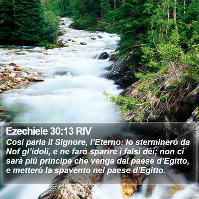 Ezechiele 30:13 RIV Bible Verse Image