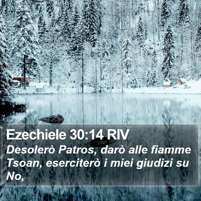 Ezechiele 30:14 RIV Bible Verse Image