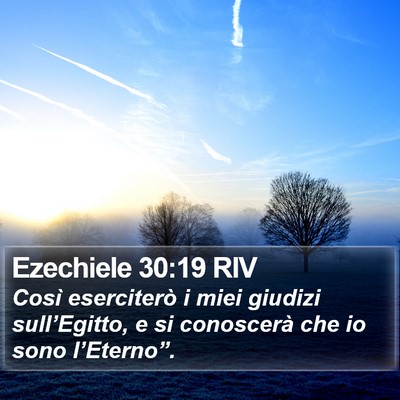 Ezechiele 30:19 RIV Bible Verse Image