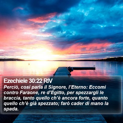 Ezechiele 30:22 RIV Bible Verse Image