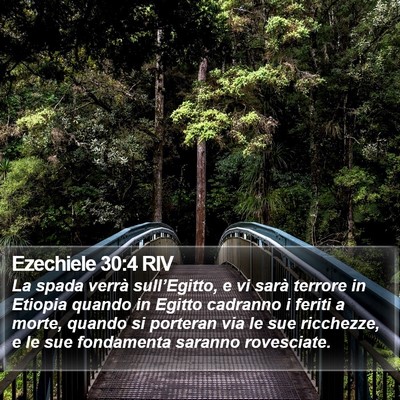 Ezechiele 30:4 RIV Bible Verse Image