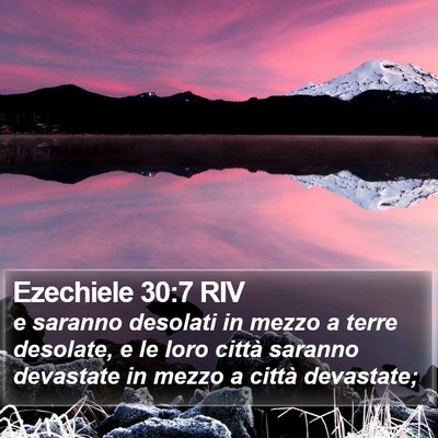 Ezechiele 30:7 RIV Bible Verse Image