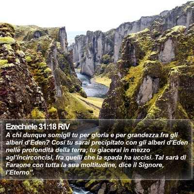 Ezechiele 31:18 RIV Bible Verse Image