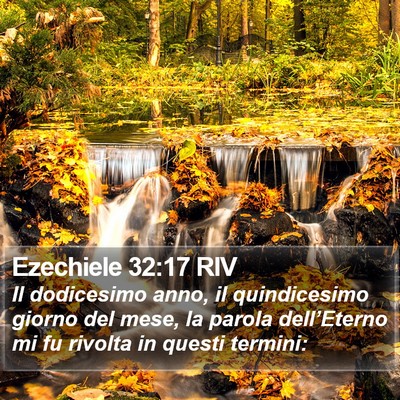 Ezechiele 32:17 RIV Bible Verse Image