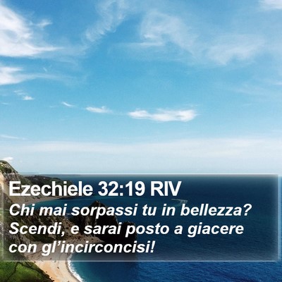 Ezechiele 32:19 RIV Bible Verse Image
