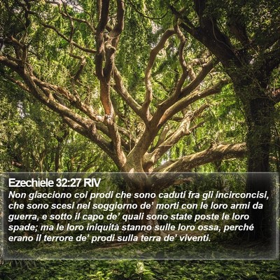 Ezechiele 32:27 RIV Bible Verse Image