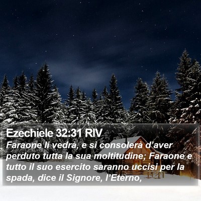 Ezechiele 32:31 RIV Bible Verse Image