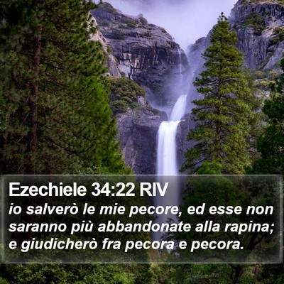Ezechiele 34:22 RIV Bible Verse Image