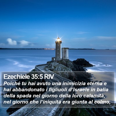 Ezechiele 35:5 RIV Bible Verse Image