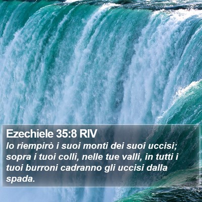Ezechiele 35:8 RIV Bible Verse Image