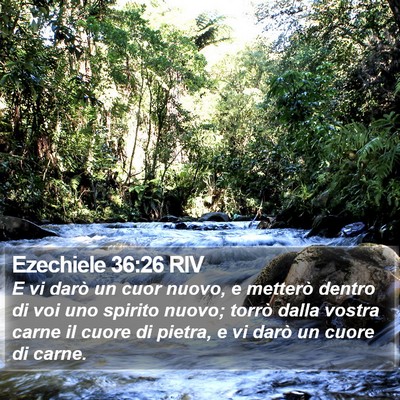 Ezechiele 36:26 RIV Bible Verse Image