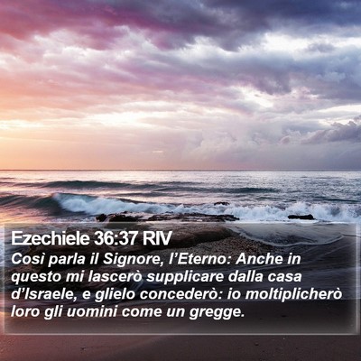 Ezechiele 36:37 RIV Bible Verse Image
