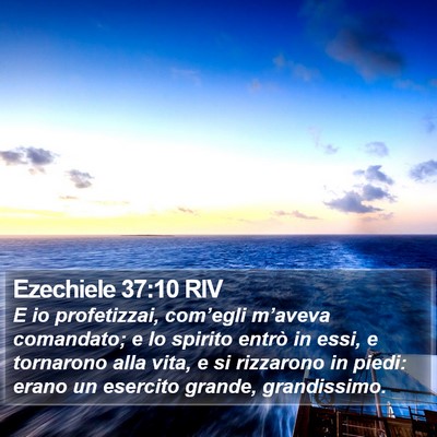 Ezechiele 37:10 RIV Bible Verse Image