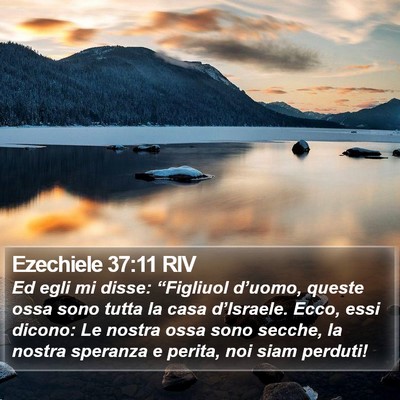 Ezechiele 37:11 RIV Bible Verse Image