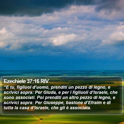 Ezechiele 37:16 RIV Bible Verse Image
