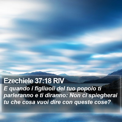 Ezechiele 37:18 RIV Bible Verse Image