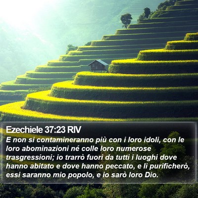 Ezechiele 37:23 RIV Bible Verse Image