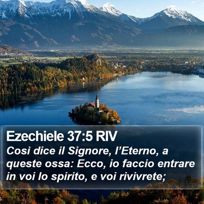 Ezechiele 37:5 RIV Bible Verse Image
