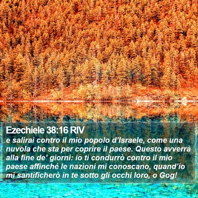 Ezechiele 38:16 RIV Bible Verse Image