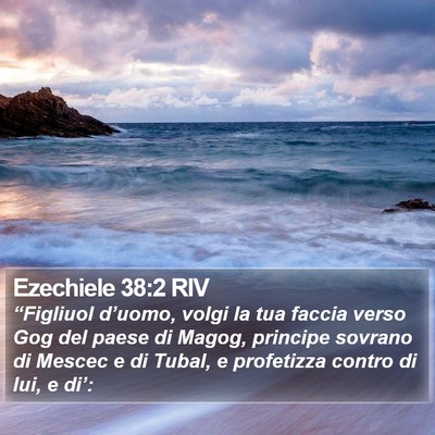 Ezechiele 38:2 RIV Bible Verse Image