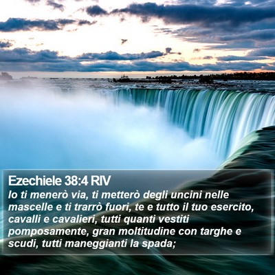 Ezechiele 38:4 RIV Bible Verse Image