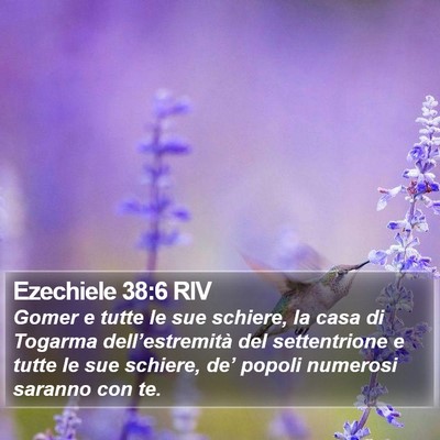 Ezechiele 38:6 RIV Bible Verse Image