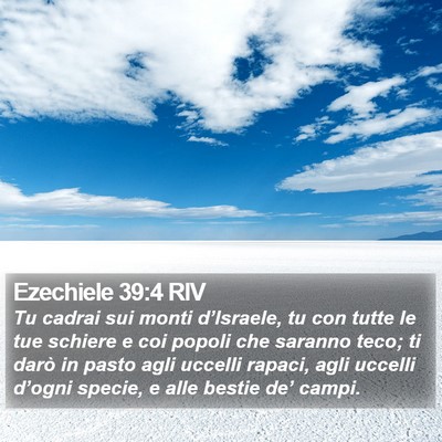 Ezechiele 39:4 RIV Bible Verse Image