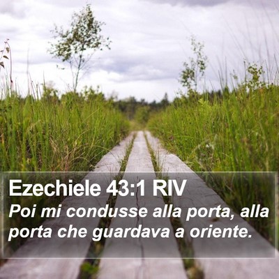 Ezechiele 43:1 RIV Bible Verse Image