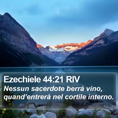 Ezechiele 44:21 RIV Bible Verse Image