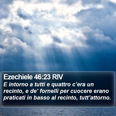 Ezechiele 46:23 RIV Bible Verse Image