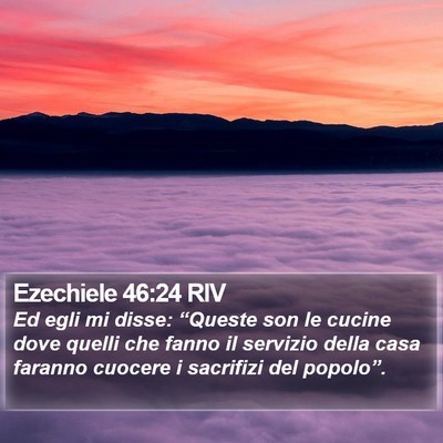 Ezechiele 46:24 RIV Bible Verse Image