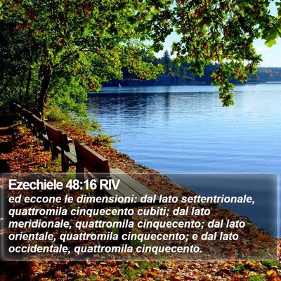 Ezechiele 48:16 RIV Bible Verse Image