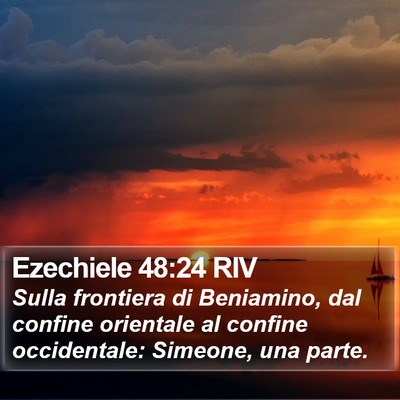 Ezechiele 48:24 RIV Bible Verse Image