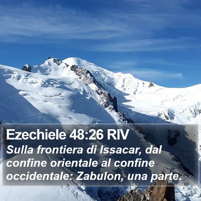 Ezechiele 48:26 RIV Bible Verse Image
