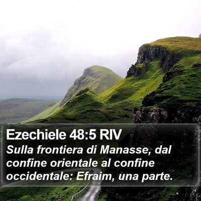 Ezechiele 48:5 RIV Bible Verse Image
