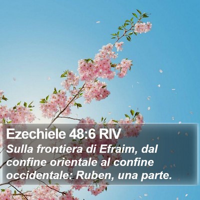 Ezechiele 48:6 RIV Bible Verse Image