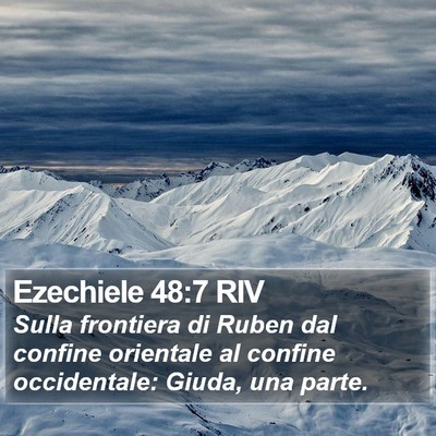 Ezechiele 48:7 RIV Bible Verse Image