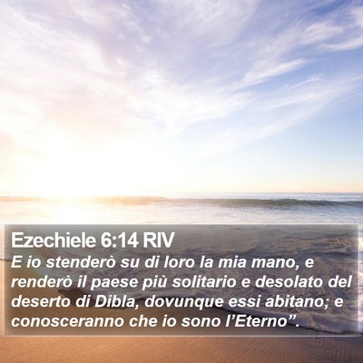 Ezechiele 6:14 RIV Bible Verse Image