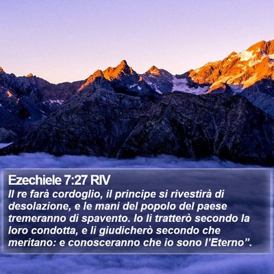 Ezechiele 7:27 RIV Bible Verse Image