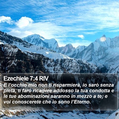 Ezechiele 7:4 RIV Bible Verse Image