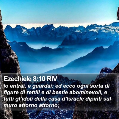 Ezechiele 8:10 RIV Bible Verse Image