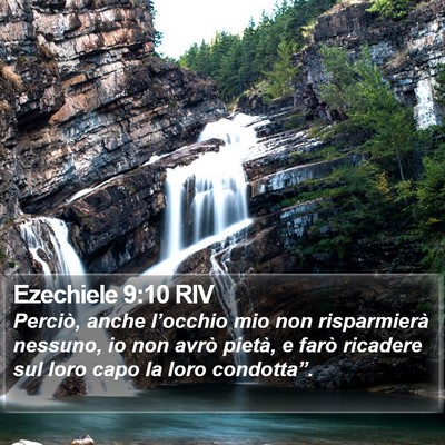 Ezechiele 9:10 RIV Bible Verse Image