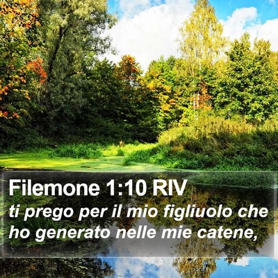 Filemone 1:10 RIV Bible Verse Image