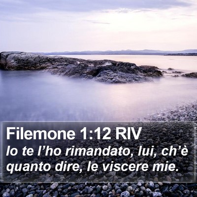Filemone 1:12 RIV Bible Verse Image
