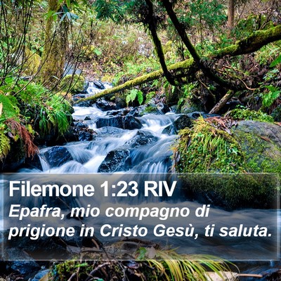 Filemone 1:23 RIV Bible Verse Image