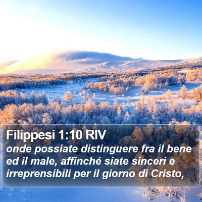 Filippesi 1:10 RIV Bible Verse Image