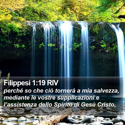 Filippesi 1:19 RIV Bible Verse Image